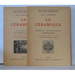 La céramique trois fascicules , 1. Antiquite - Pays Musulmans...