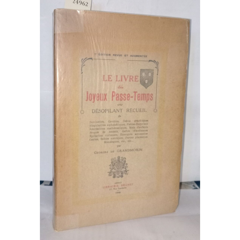 Le livre des joyeux passe-temps
