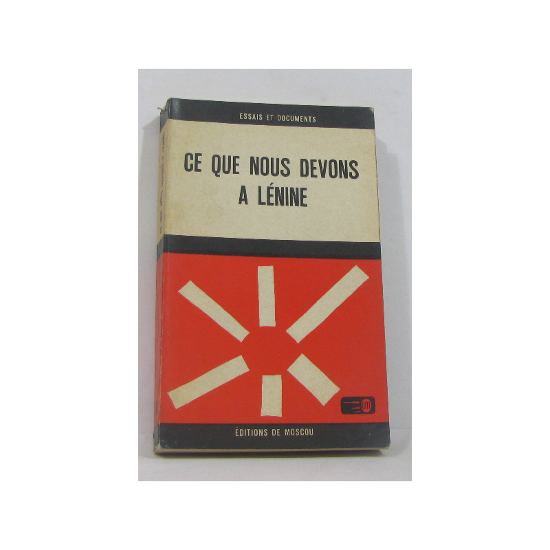 Ce que nous devons à lénine
