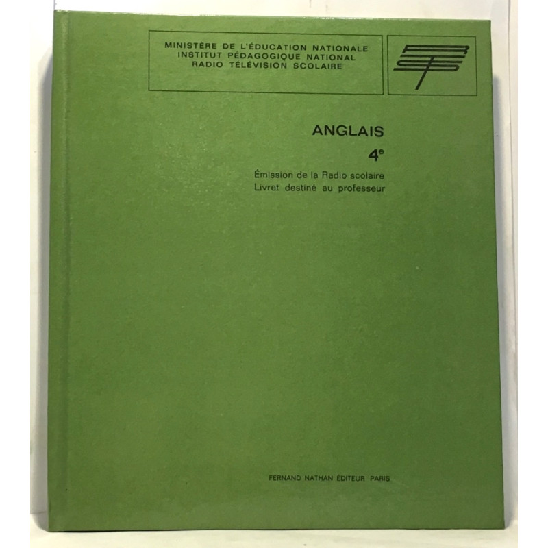 Anglais 4e livret destiné au professeur - émission de la radio...