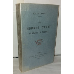 Les hommes d'état pendant la guerre