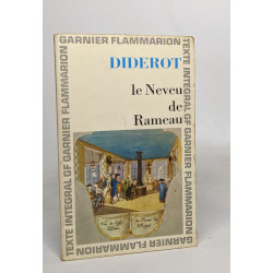 Lot de 3 ouvrages de Diderot: Le neveu de rameau / Paradoxe sur le...
