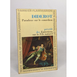 Lot de 3 ouvrages de Diderot: Le neveu de rameau / Paradoxe sur le...