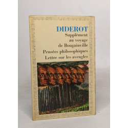 Lot de 3 ouvrages de Diderot: Le neveu de rameau / Paradoxe sur le...