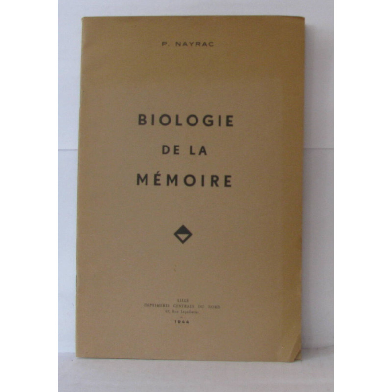 Biologie de la mémoire