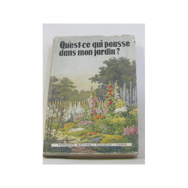 Qu'est ce qui pousse dans mon jardin