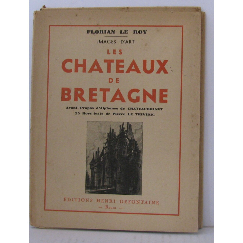 Les chateaux de bretagne Images hors texte
