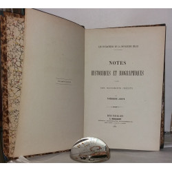 Les fondateurs de la monarchie belge ( Trois volumes reliés en un...