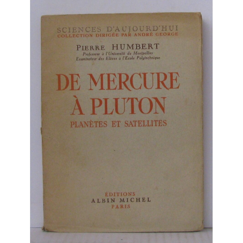 De mercure a pluton planètes et satellites