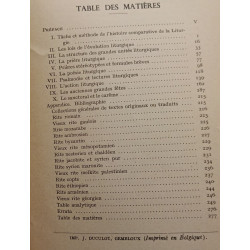 Liturgie comparée - conférenes faites au prieuré d'Amay - édition...