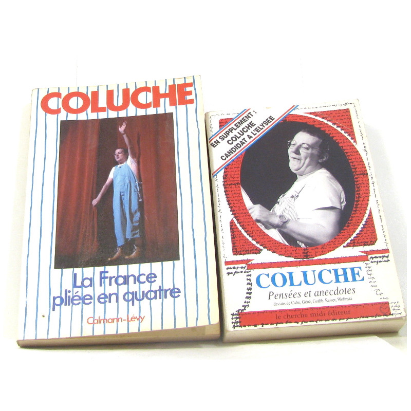 (Lot de 2 livres) La France pliée en quatre - pensées et anecdotes