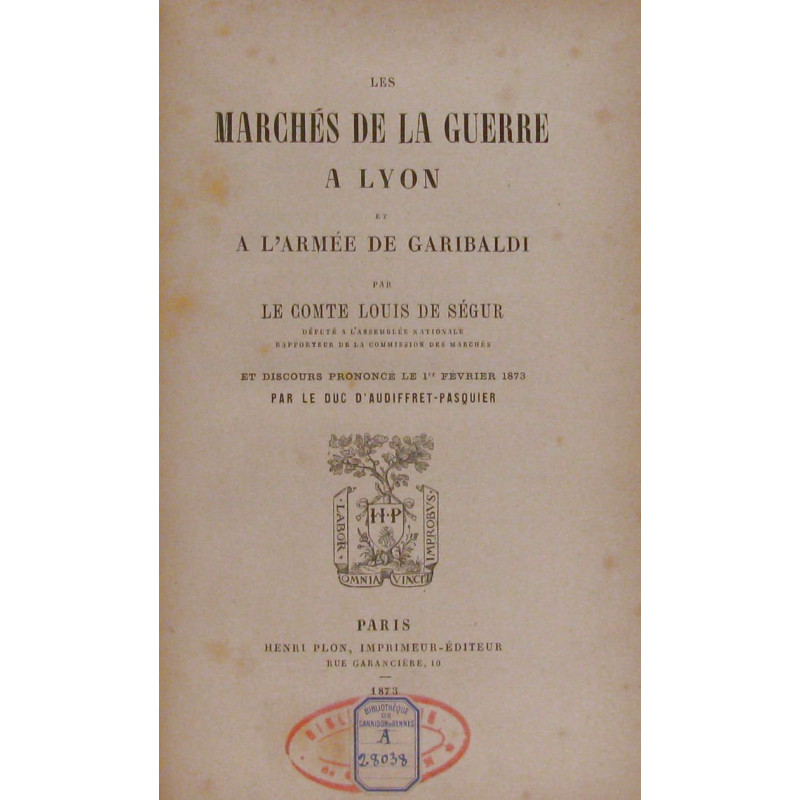 Les marchés de la Guerre à Lyon