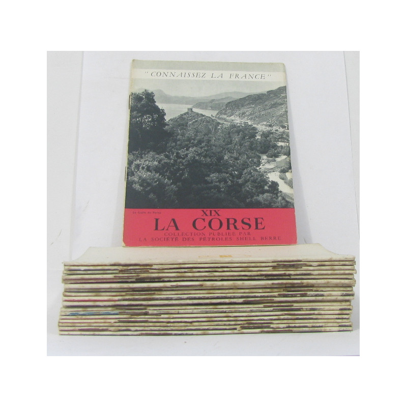 "connaissez vous la france" lot de 19 fascicules du n°I au n° XIX...