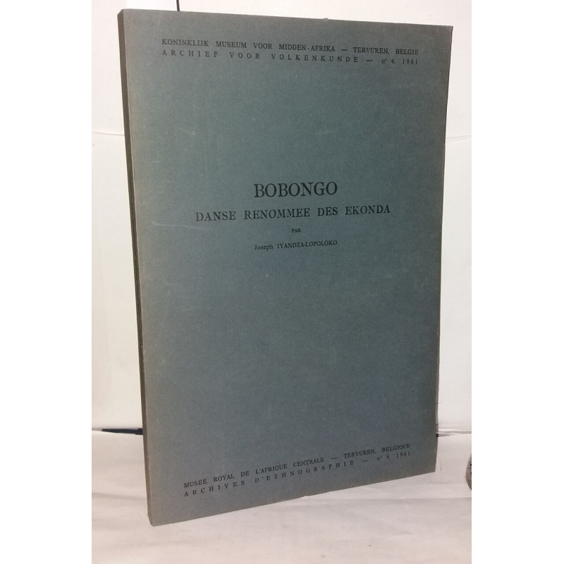 Bobongo danse renommée des Ekonda