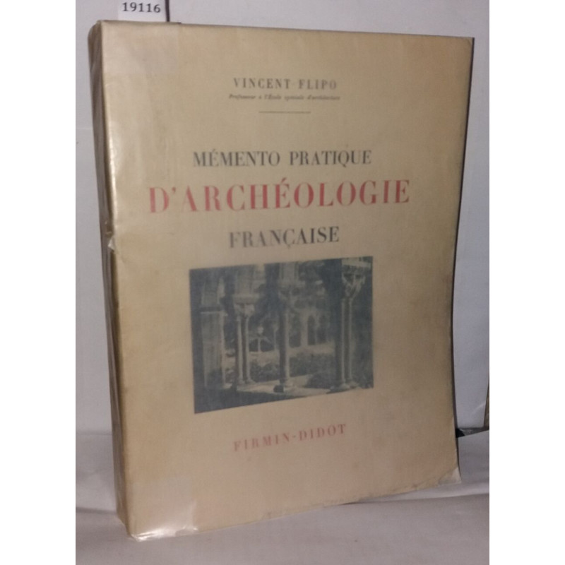 Mémento pratique d'Archéologie française