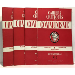 Cahiers critiques du communisme - marxisme communisme soviétisme -...
