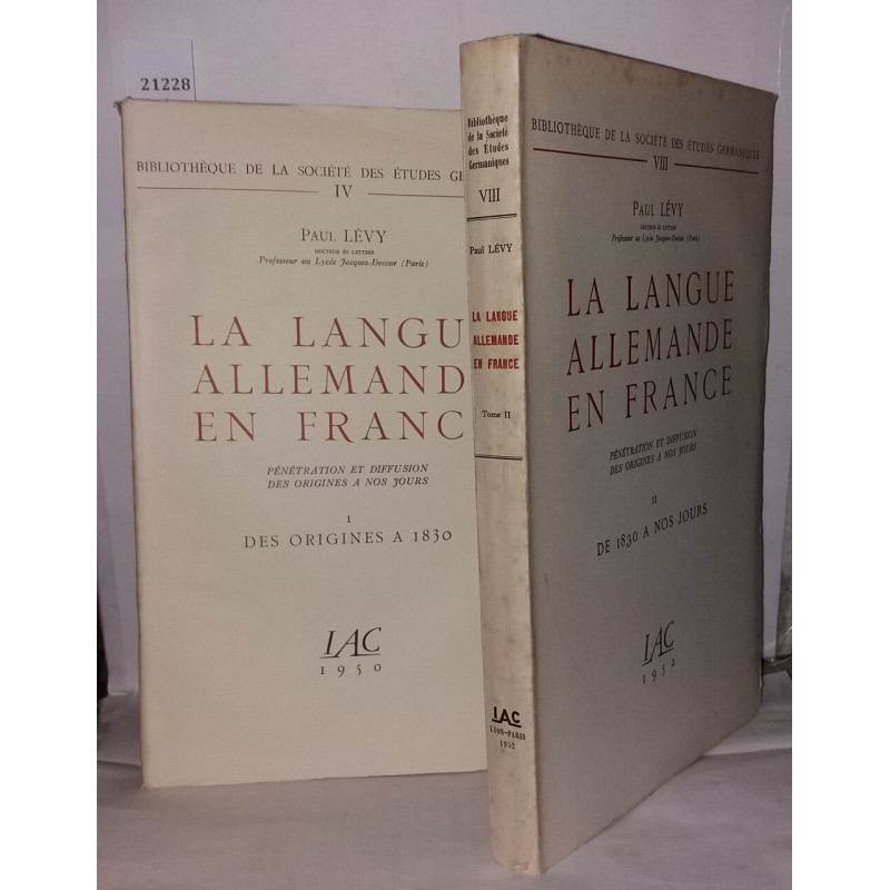 La langue Allemande en France pénétration et diffusion des...