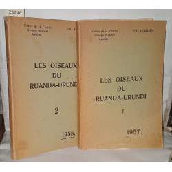 Les oiseaux du Ruanda-Urundi ( 2 volumes)