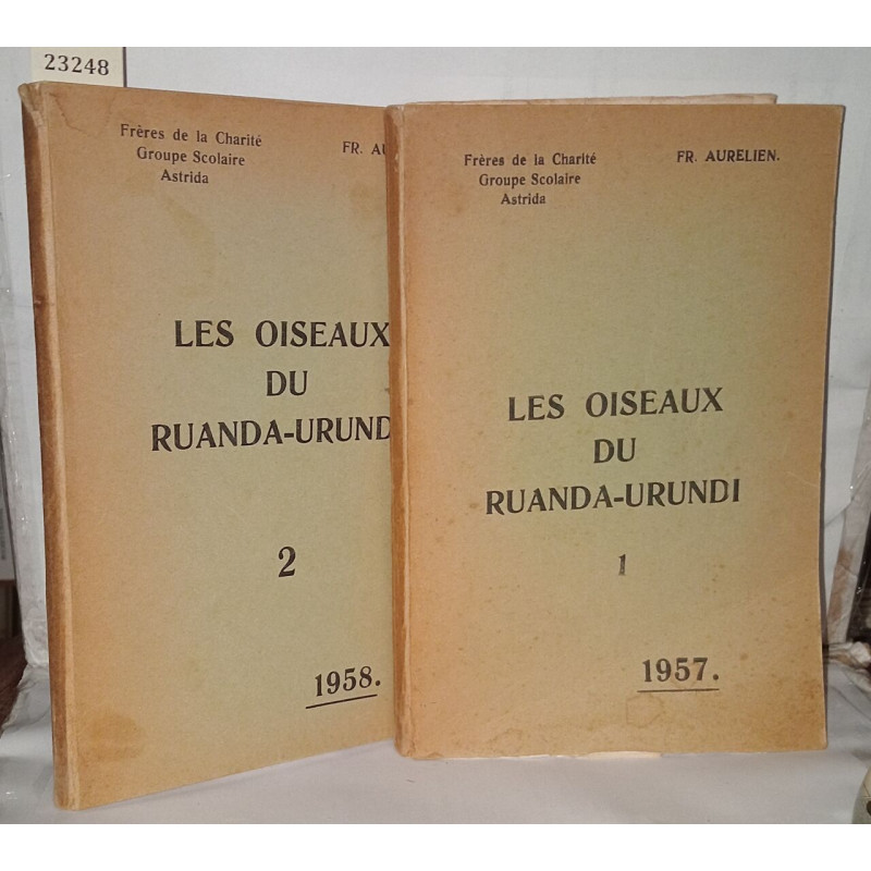 Les oiseaux du Ruanda-Urundi ( 2 volumes)