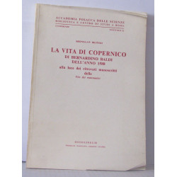 La vita de Copernico di bernardino baldo dell'anno 1588 alla luce...