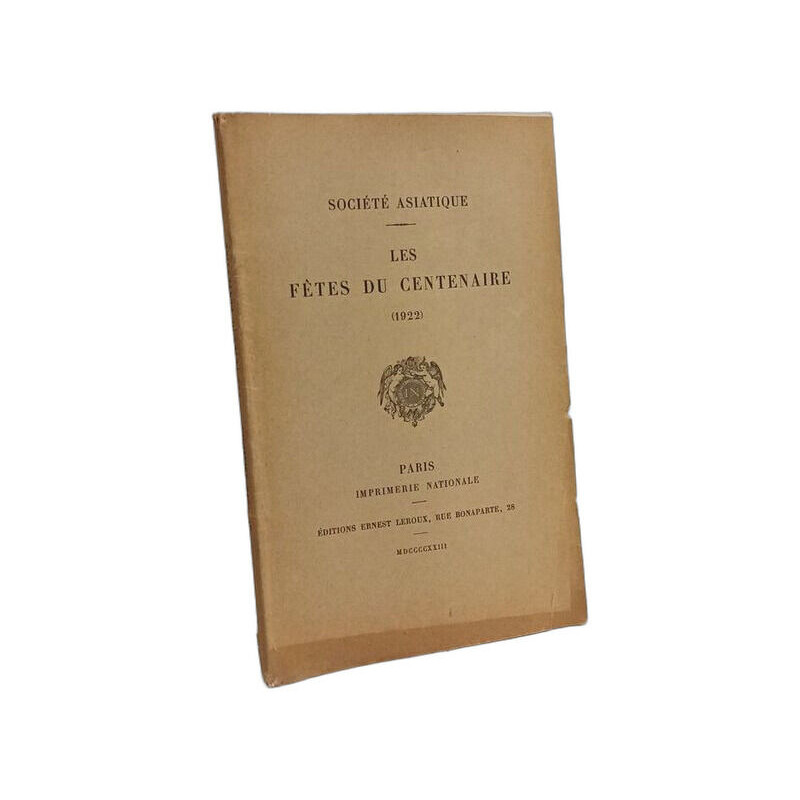 Les fêtes du centenaire (1922)
