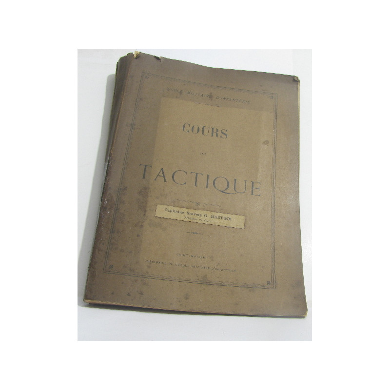 Cours de tactique
