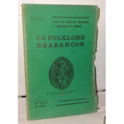 Le Folklore Brabançon N°99-100 17e année - Décembre 1937 , Février...