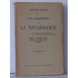 Les prophètes de la renaissance- Dante - Leonard de Vinci -...