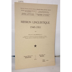 Mission linguistique 1949-1951
