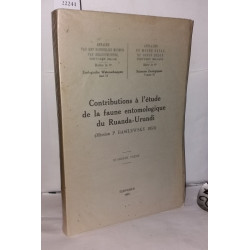 Contributions à l'étude de la faune entomologique du Ruanda-Urundi...