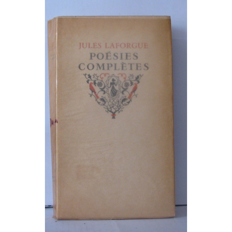 Poésies complètes. Texte et note établis par M. G. Jean-Aubry. tome 1