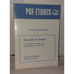 Sauvons la patrie - POF études , Le nationalisme chinois et le...