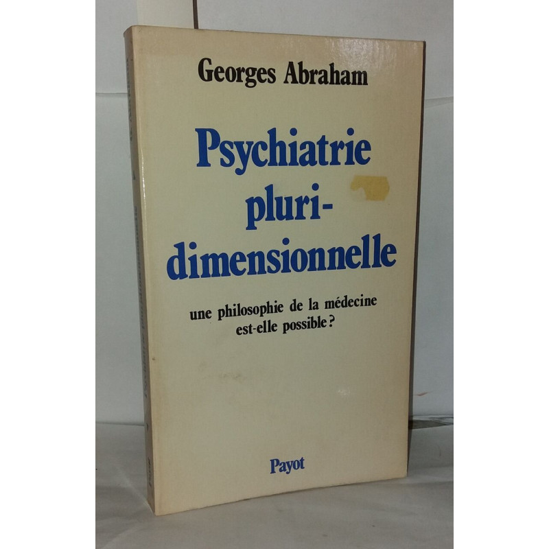Psychiatrie pluridimensionnelle