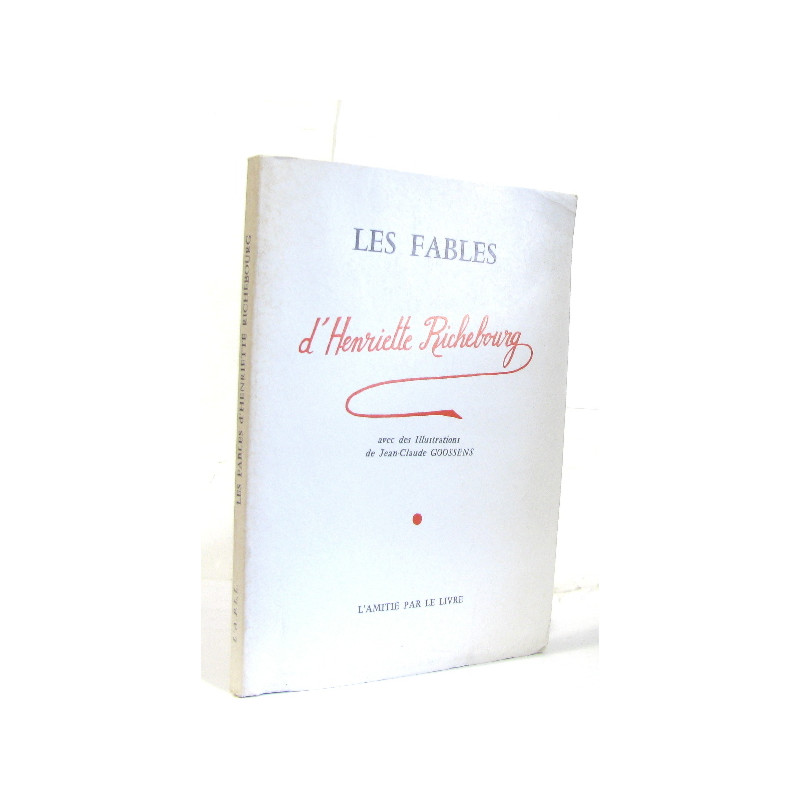 Les fables d'henriette richebourg