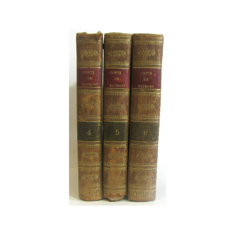 3 volumes, Le comte de valmont ou les égarements de la raison - la...