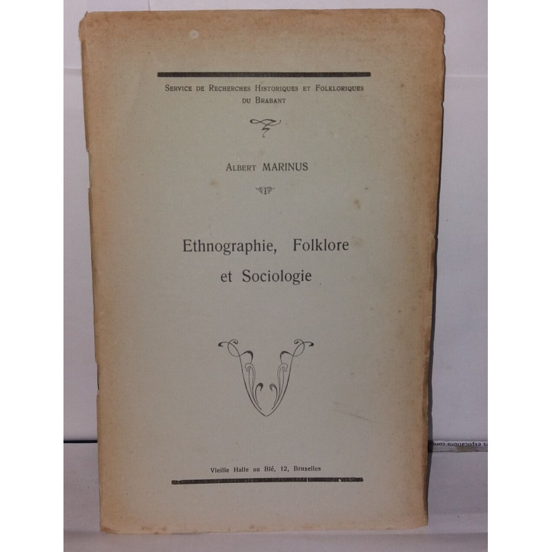 Ethnographie Folklore et Sociologie