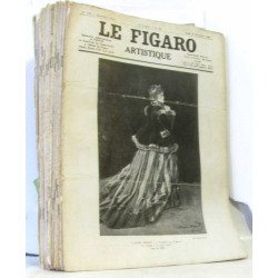 28 numéro (voir description)Le figaro artistique puis supplément...