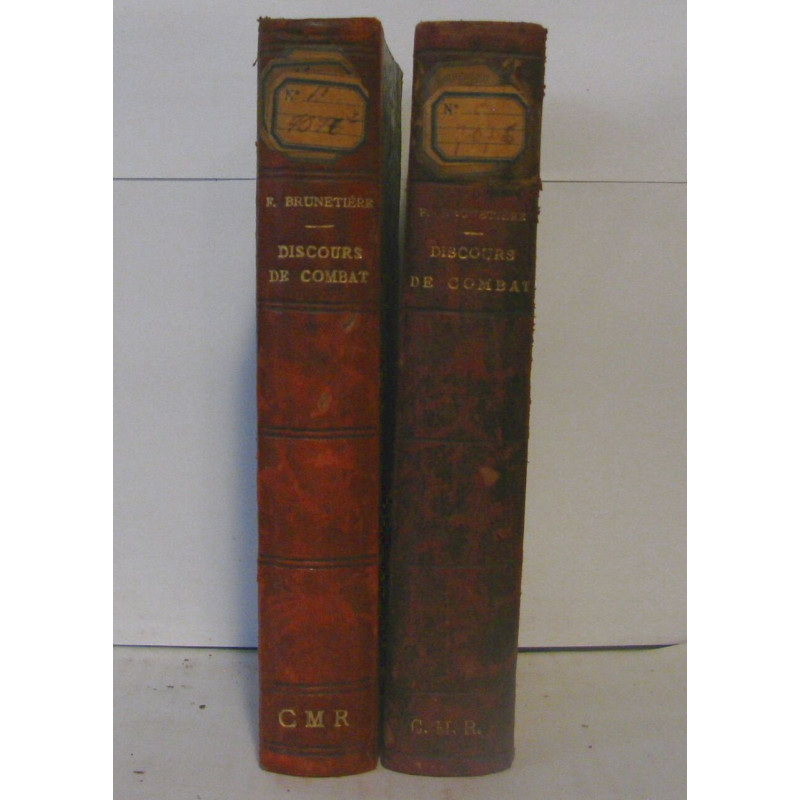 Discours de combat - 2 tomes