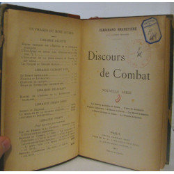 Discours de combat - 2 tomes