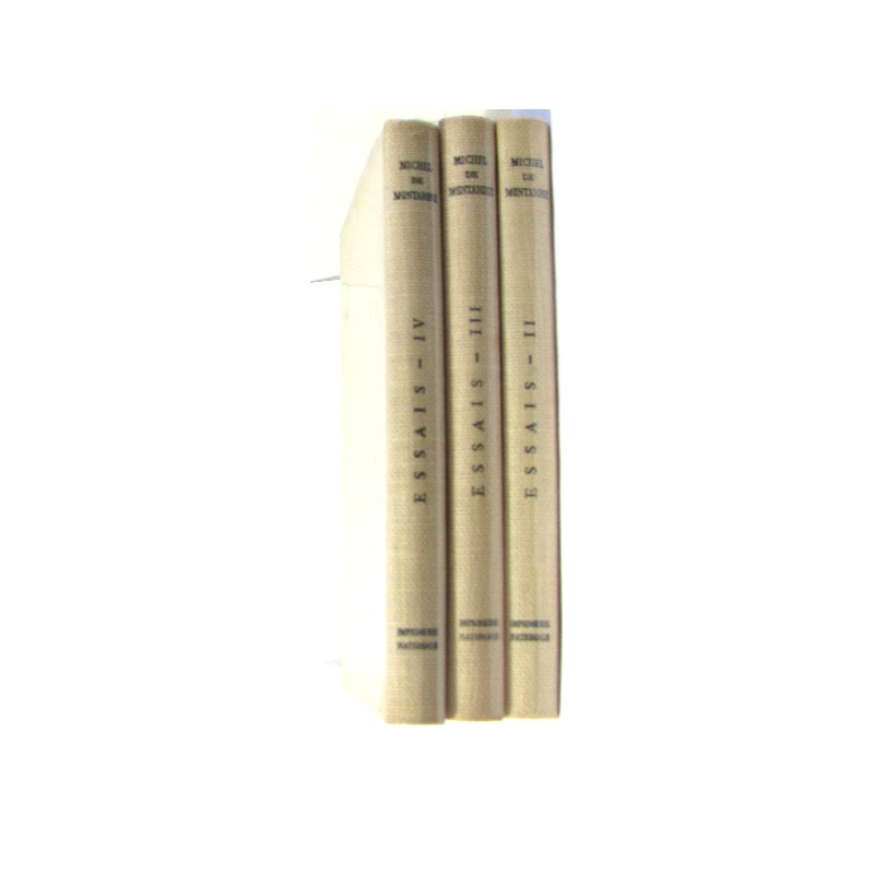 Essais II III et IV
