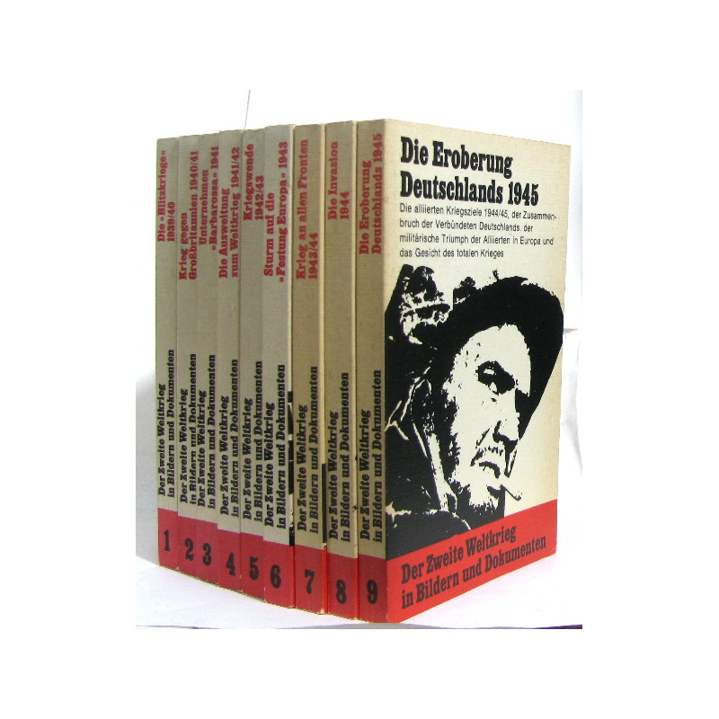 Der zweite welkreig in bildern und dokumenten tome I à tome IX