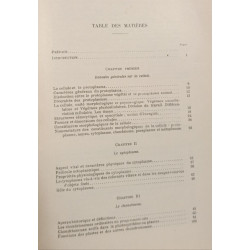 Traité de cytologie végétale