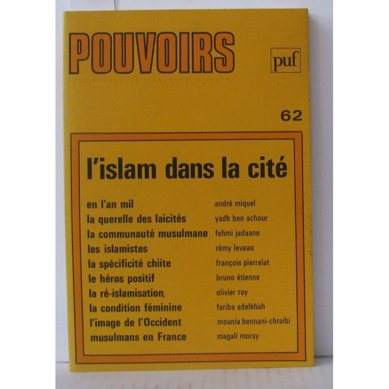 L'islam dans la cité