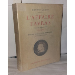 L'affaire Favras (d'après des documetns inédits) 1789 - 1790
