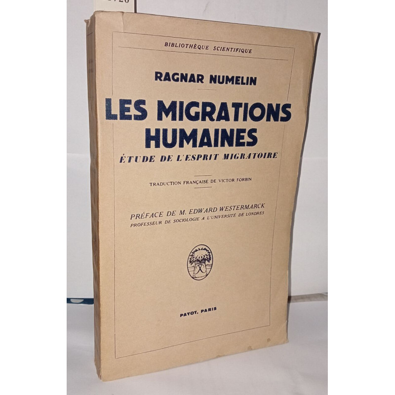 Les migrations humaines étude de l'esprit migratoire
