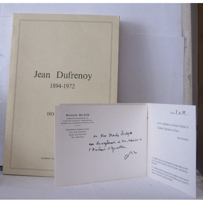 Jean dufrenoy 1894-1972 hommages
