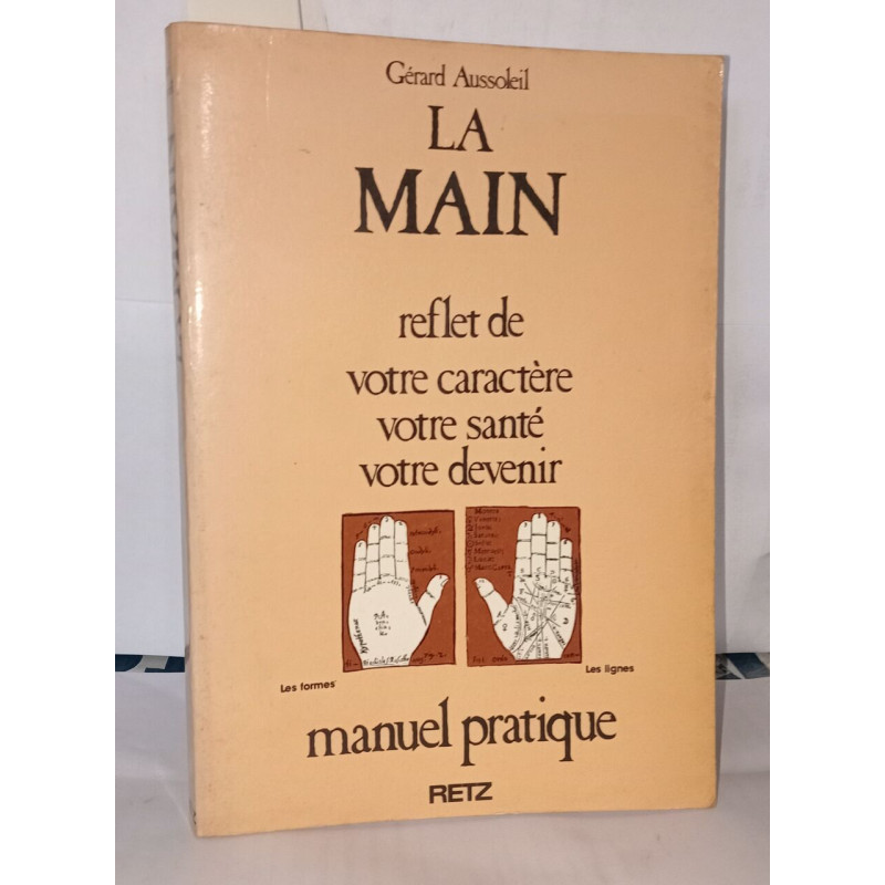 La main reflet de cotre caractère votre santé votre devenir manuel...