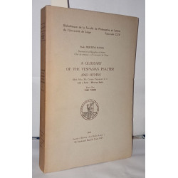 A glossary of the vespasian psalter and hymns - Part One The Verb...