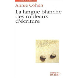 La langue blanche des rouleaux d'écriture