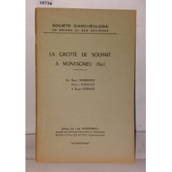 La grotte de Souhait a Montagneu (Ain) Société d'archéologie de...